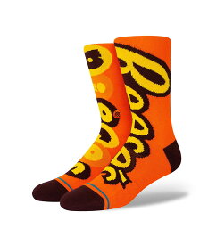 STANCE LOOKIN LIKE A SNACK CREW Socks スタンス ルッキン ライク ア スナック クルー ソックス メンズ オレンジ 靴下 ストリート スケーター スケート バスケット lookinlikeasnack アメリカで人気NO.1！Reese's ハーシーチョコレート リーセス