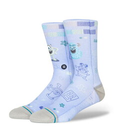 STANCE Socks MONSTERS BY R BUBNIS スタンス ソックス モンスターズ ライアン ブブニス ユニセックス メンズ レディース パープル 紫 靴下 ストリート スケーター スケート バスケット monsters ディズニー モンスターズインク ピクサー