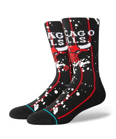 STANCE NBA HARD WOOD CLASSICS OVERSPRAY CHI Socks ユニセックス ブラック 靴下 overspraychi