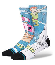 STANCE PETER PAN BY TRAVIS Socks スタンス ピーターパン バイ トラヴィス ソックス メンズ レディース ユニセックス ブルー 青 靴下 ストリート スケーター スケート バスケット peterpanbytravis