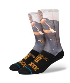 STANCE THE KING OF NY Socks スタンス ザ キング オブ ニューヨーク ソックス メンズ レディース ユニセックス ブラック 黒 靴下 ストリート スケーター スケート バスケット thekingofny