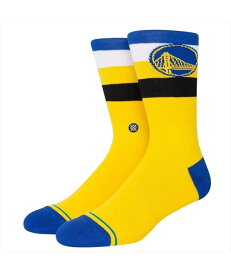 STANCE NBA WARRIORS ST CREW Socks スタンス エヌビーエー サンフランシスコ ゴールデンステート・ウォリアーズ エスティー クルーソックス ユニセックス メンズ レディース ローヤル 青 靴下 ストリート スケーター スケート バスケット warriorsstcrew