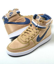 NIKE VANDAL HIGH SUPREME QS ナイキ バンダル ハイ サプリーム クイックストライク ゴールド×ネイビー メンズ スニーカー ah8652-700