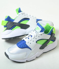 NIKE AIR HUARACHE ナイキ ハラチ ホワイト×グリーン×ブルー メンズ スニーカー dd1068-100