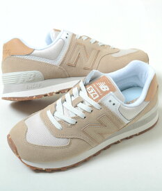 NEW BALANCE ML574 AA2 ニューバランス ML574 AA2 ベージュ×ホワイト メンズ スニーカー ml574aa2m