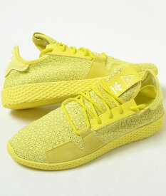 【訳あり】adidas PW TENNIS HU V2 アディダス ファレル ウィリアムス テニス HU V2 イエロー 黄色 メンズ スニーカー db3329m