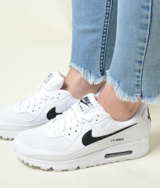 NIKE W AIR MAX 90 ナイキ ウィメンズ エア マックス 90 ホワイトxブラック レディース スニーカー dh8010-101