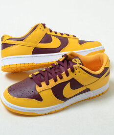 NIKE DUNK LOW RETRO ナイキ ダンク ロウ レトロ イエローxレッド 黄×赤 メンズ スニーカー dd1391-702