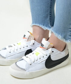 NIKE BLAZER LOW '77 JUMBO ホワイト ブラック レディース スニーカー dn2158-101l