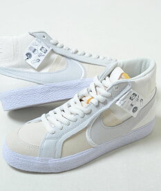 NIKE SB ZOOM BLAZER MID PLUS SOU ナイキ エスビー ズーム ブレザー ミッド プラス SOU ホワイト スエード メンズ スニーカー dz7587-110