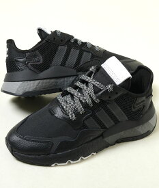 adidas NITE JOGGER アディダス ナイトジョガー ブラック 黒 メンズ スニーカー h01717