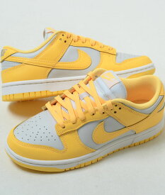 W NIKE DUNK LOW ウィメンズ ナイキ ダンク ロー イエローxグレー 黄色 メンズ スニーカー dd1503-002m