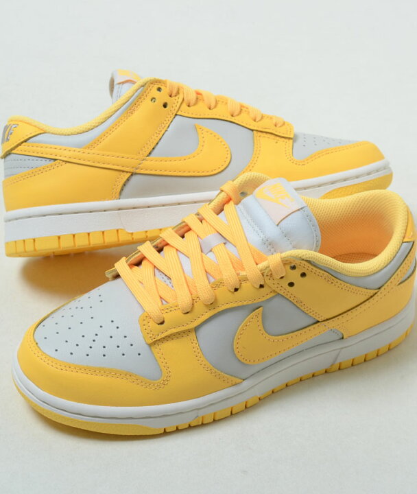 楽天市場】W NIKE DUNK LOW ウィメンズ ナイキ ダンク ロー イエローx 