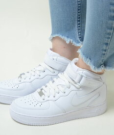 NIKE WMENS AIR FORCE 1 '07 MID ナイキ ウィメンズ エア フォース 1 07 ミッド ホワイト 白 レディース スニーカー dd9625-100