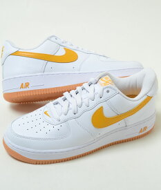 NIKE AIR FORCE 1 LOW RETORO QS ナイキ エア フォース 1 ロー レトロ QS ホワイト×ゴールド 白×金 メンズ スニーカー fd7039-100