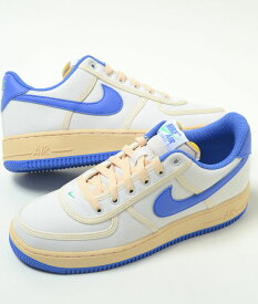 NIKE WMNS AIR FORCE 1 '07 ナイキ ウィメンズ エア フォース 1 07 セイル オフホワイト×ブルー 白×青 メンズ スニーカー fj5440-133