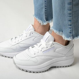 Reebok CLASSIC LEATHER SP EXTRA リーボック クラシック レザー エクストラ レディース スニーカー ホワイト 100025714