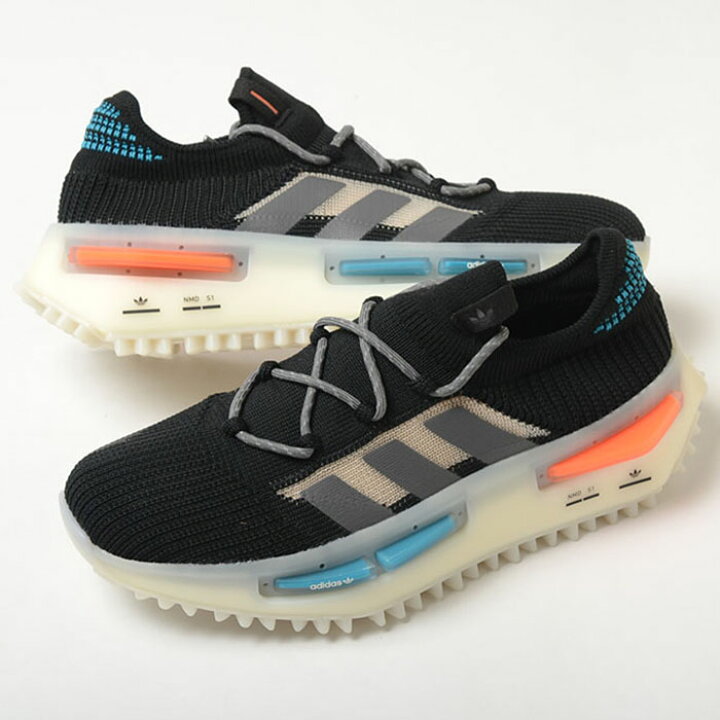 楽天市場】adidas NMD S1 アディダス メンズ スニーカー 春夏 ブラック 