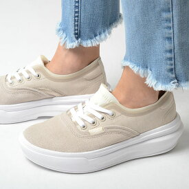 VANS AUTHENTIC OVER バンズ オーセンティック オーヴァー レディース スニーカー スエード ベージュ vn0007nv2n1