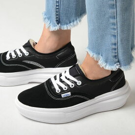 VANS AUTHENTIC OVER バンズ オーセンティック オーヴァー レディース スニーカー スエード ブラック vn0007nvblk