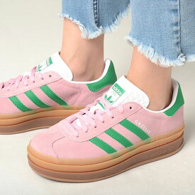 adidas GAZELLE BOLD W アディダス ガゼル ボールド レディース スニーカー ピンクグリーン ie0420