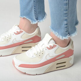 NIKE AIR MAX 90 LV8 ナイキ エアマックス レディース スニーカー ホワイトコーラルレッド hf0782-101