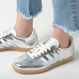 adidas SAMBA OG W アディダス サンバ レディース スニーカー シルバーホワイト jr0035