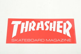 THRASHER STICKER スラッシャー ステッカー レッド 大