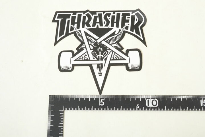 Sale 84 Off スラッシャー Thrasher Skate Goat M ステッカー Materialworldblog Com