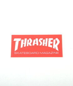 THRASHER BOX MAG LOGO STICKERS スラッシャー ボックス マグ ロゴ ステッカー レッド