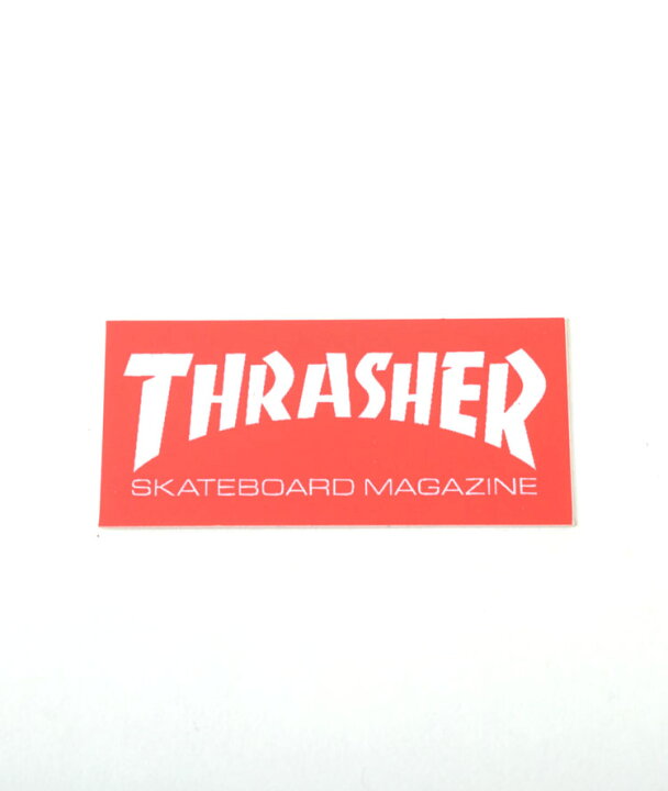 楽天市場 Thrasher Box Mag Logo Stickers スラッシャー ボックス マグ ロゴ ステッカー レッド Honey ハニー