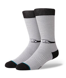 STANCE スタンス Socks ソックス eyespy 靴下 ストリート スケーター スケート バスケット メンズ ホワイト ボーダー プレゼント