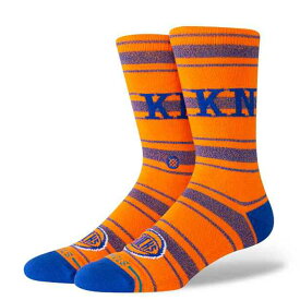 STANCE KNICKS HOMESICK CREW Socks スタンス ニックス クルー ソックス メンズ オレンジ knickshomesick