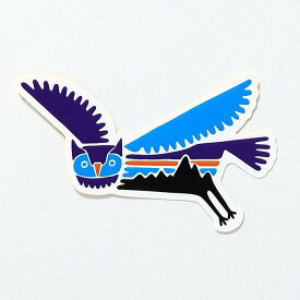 patagonia sticker パタゴニア ステッカー フクロウ マルチ