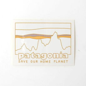 patagonia save our home planet sticker パタゴニア ステッカー ホワイト