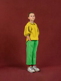 zozio ゾジオ Pao pants ワイドパンツ キッズ 子供 女の子 男の子 秋冬 キルティング 黄緑 120cm 130cm 140cm 150cm 日本製