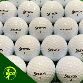 ロストボール スリクソン Z-STAR 2021年 ホワイト 20個 ABランク ゴルフボール 中古 エコボール ゴルフ ロスト セット 大量 白 20球 SRIXON 送料無料