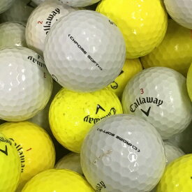ロストボール キャロウェイ クロムソフト （X含む） 年代混合 50個 Bランク ゴルフボール 中古 エコボール ゴルフ ロスト セット 大量 白 色付き カラー 混合 50球 Callaway CHROME SOFT 送料無料