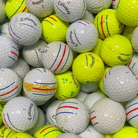 ロストボール キャロウェイ クロムソフト （X含む） トリプルトラック Bランク ゴルフボール 中古 エコボール ゴルフ ロスト 20球 30球 セット 大量 白 色付き カラー 混合 Callaway CHROME SOFT