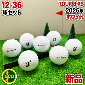 【抽選で最大P100%バック 】 【新品】 ブリヂストン TOUR B XS 2026年モデル 選べる球数 ホワイト 日
