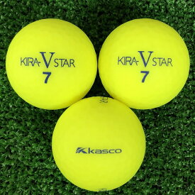 ロストボール キャスコ キラスター V イエロー 20個 ABランク ゴルフボール 中古 エコボール ゴルフ ロスト セット 大量 色付き カラー 混合 20球 kasco KIRA STAR V 送料無料