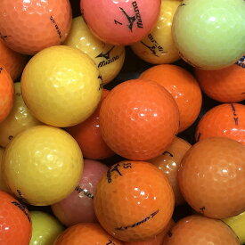 ロストボール ミズノ 各種混合 カラーボール 100個 Bランク ゴルフボール 中古 エコボール ゴルフ ロスト セット 大量 色付き カラー 混合 100球 MIZUNO 送料無料