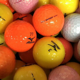 ロストボール ミズノ 各種混合 カラーボール 12個 Aランク ゴルフボール 中古 エコボール ゴルフ ロスト セット 大量 色付き カラー 混合 1ダース 12球 MIZUNO