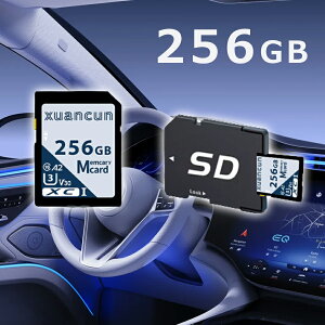 memcarycard Ki yۏ5Nz SDJ[h [J[h e256GB UHS-I U3 A2 V30 256MK 100MB/s tHD 4KrfI ϋv RXpQ Class10 SDXCJ[h 