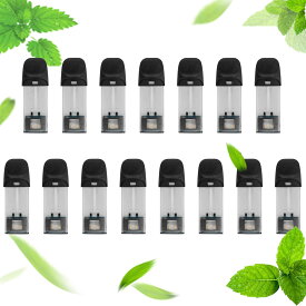 DR互換電子タバコ メンソール ミント フレーバーカートリッジ ポッド pods Model 2互換 VAPE対応 爆煙 定番フレーバーシリーズ 15個入り ECOCCO 801