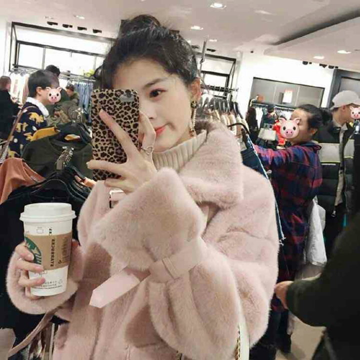 楽天市場】ファーコート ショート丈 フェイク ファー フェイク 