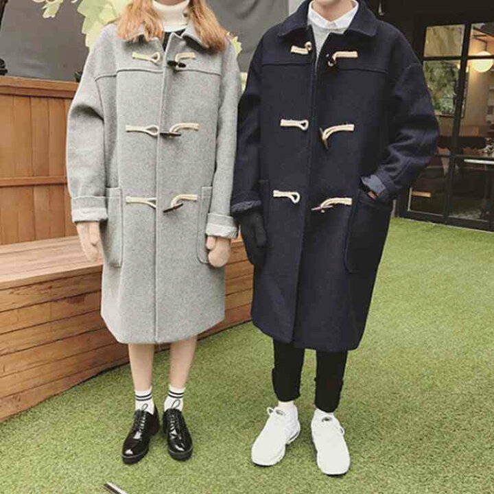 楽天市場】ダッフルコート 男女兼用 ロングダッフルコート ダッフル