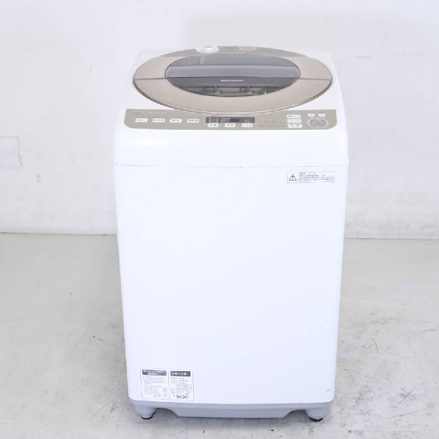 楽天市場】【中古】 SHARP 洗濯機 縦型全自動 ES-KSV9A (9.0kg