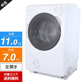 【中古】 東芝 ドラム式洗濯機 ZABOON TW-117V9L 洗濯乾燥機 (洗11.0kg/乾7.0kg) ウルトラファインバブル洗浄W ふんわリッチ乾燥 (左開き/2020年製)○824h24