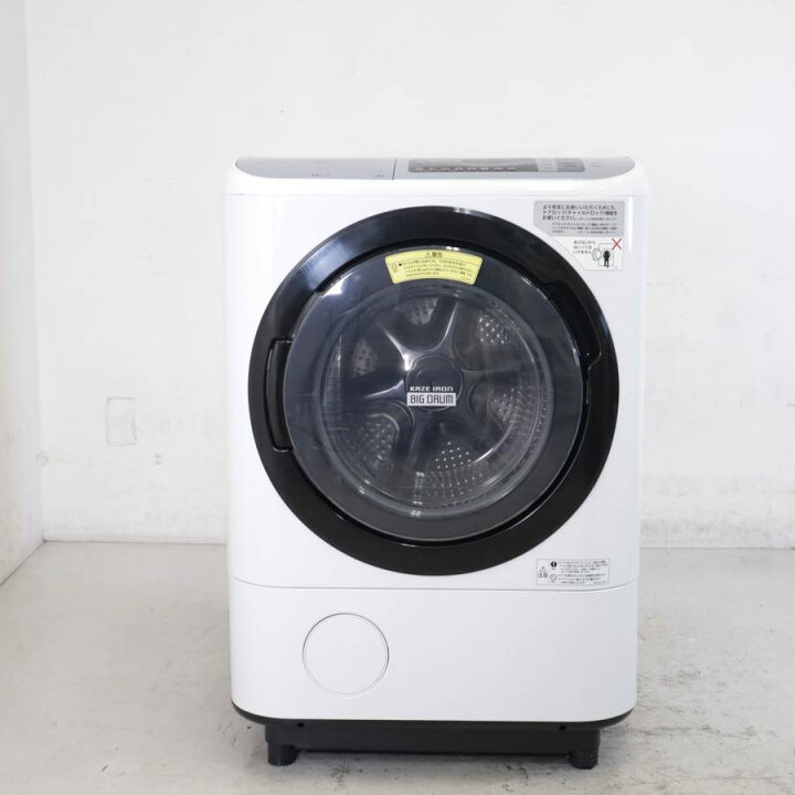 楽天市場】【中古】 日立 ドラム式洗濯機 ビッグドラム BD-NX120AL 